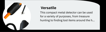 Megadetector MD-710: Waterproof Pinpointer for Precision Treasure Hunting