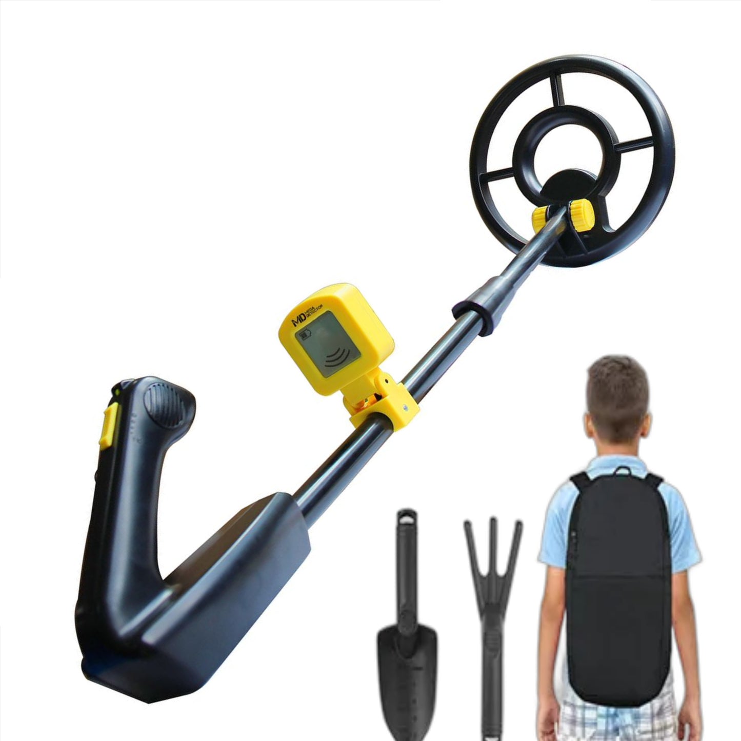 Megadetector MD-1014: Kids' Metal Detector for Fun Family Adventures