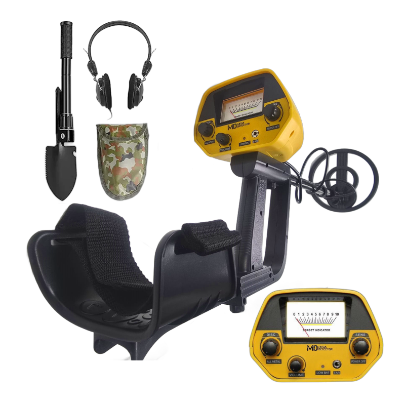 MegaDetector MD-5090: Advanced Metal Detector for Treasure Hunting, Relics, and Outdoor Exploration