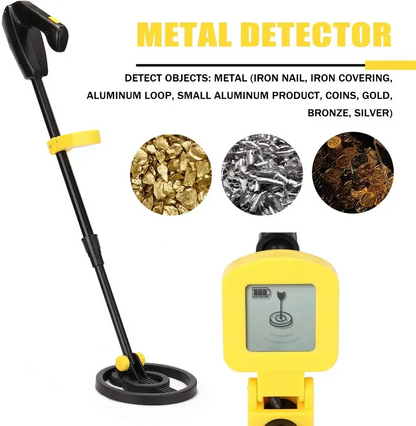 Megadetector MD-1014: Kids' Metal Detector for Fun Family Adventures